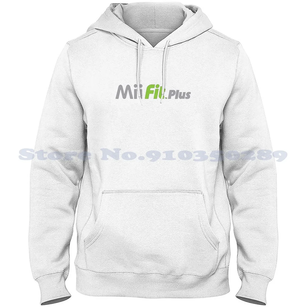 -Mii Fit Plus (Plus) Felpa Con Cappuccio A Maniche Lunghe Link Mushroom Goomba Ds Mii Wii U Wii