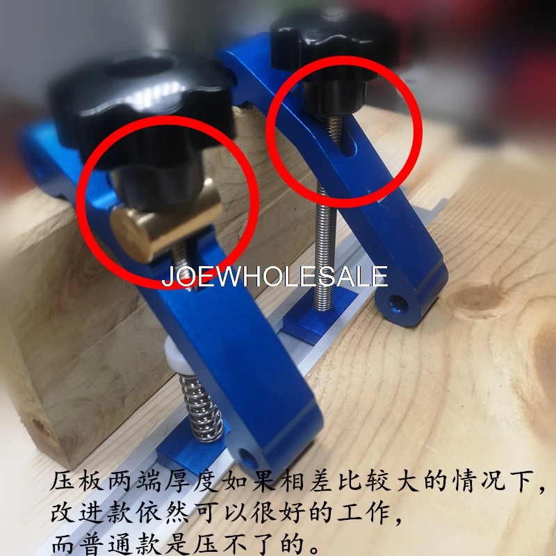 Woodworking press plate Clamping T screw special Woodworking T slot Woodworking clamp