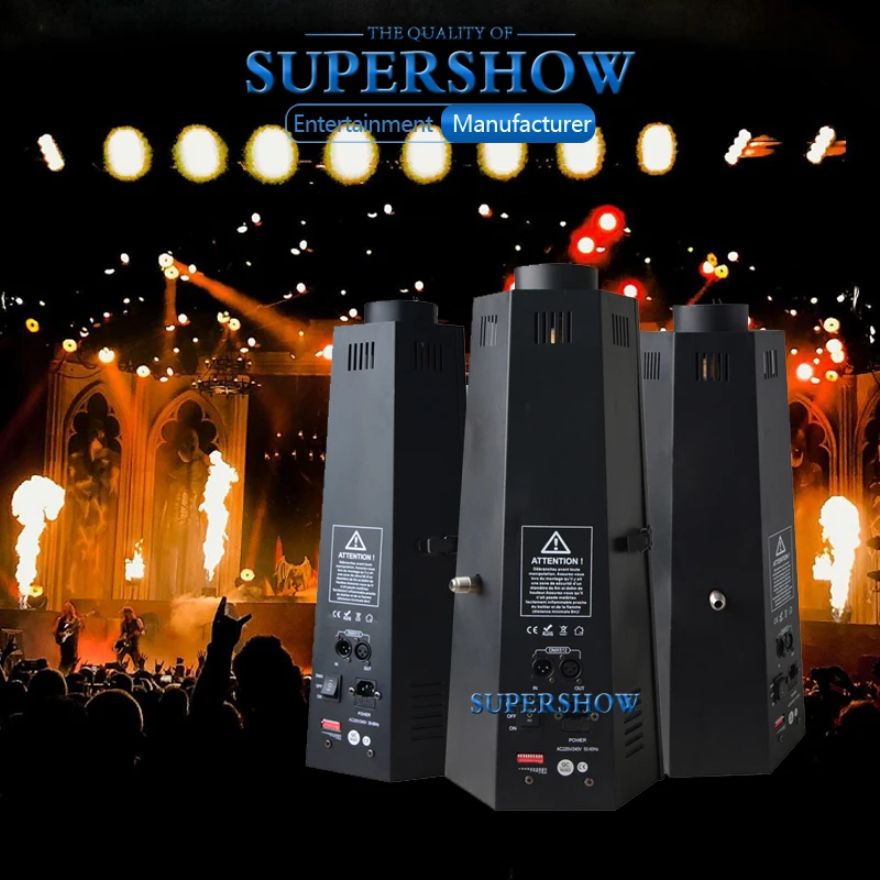 200W 6 угловой DMX512 Управление спрей машина для кислородной резки сценическая