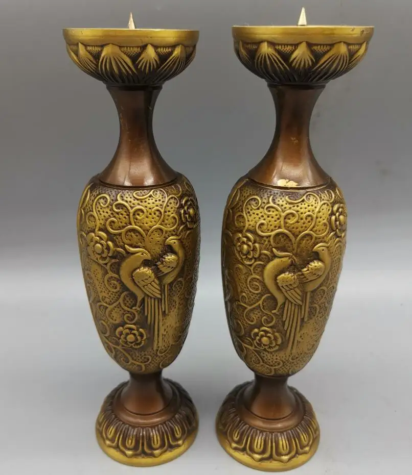 

Китай, латунные подсвечники archaize magpies, подсвечники, статуя, пара