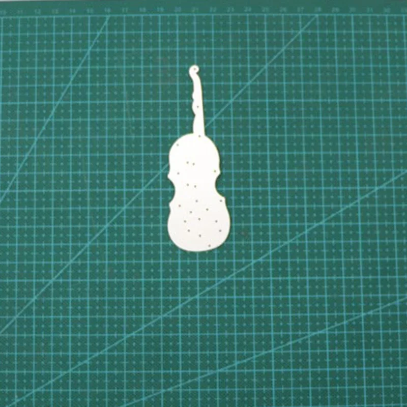 Violin Metal Cutting Dies Stencils DIY Scrapbooking Photo Album Decorative Embossing Paper Card Craft Template New for 2019 | Дом и сад