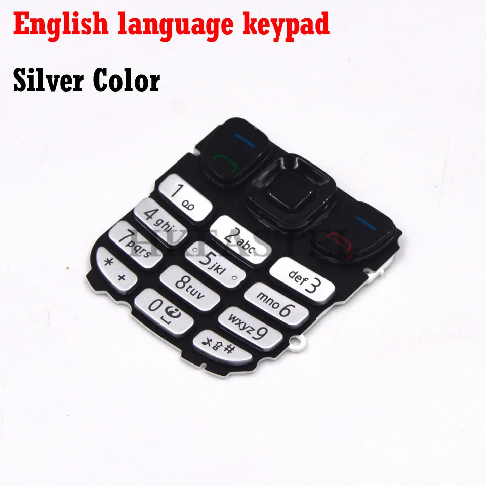 For Nokia 6303c 6303 classic 6303ci 6303i classic keyboard Original English Russian Arabic Chinese Keypad phone button replacement