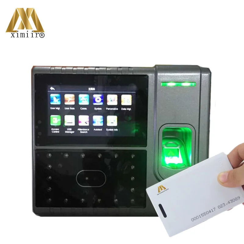 

RS232&485 Smart Attendance Clock Iface502 Face Recognition And Fingerprint Access Control RFID Card Office Electronic Equipment