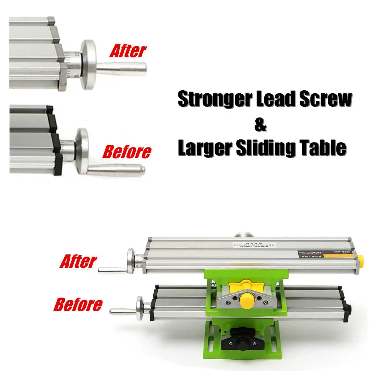 

New 2 Axis Milling Machine Compound Table Worktable Adjustment X-Y Milling Working Cross Table Bench Vise Drilling Table BG6330