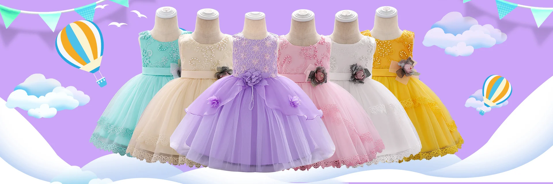 Новинка; Пышное Платье с вышивкой для девочек; одежда для дня рождения для маленьких девочек 1 года; кружевное платье для крещения для маленьких девочек