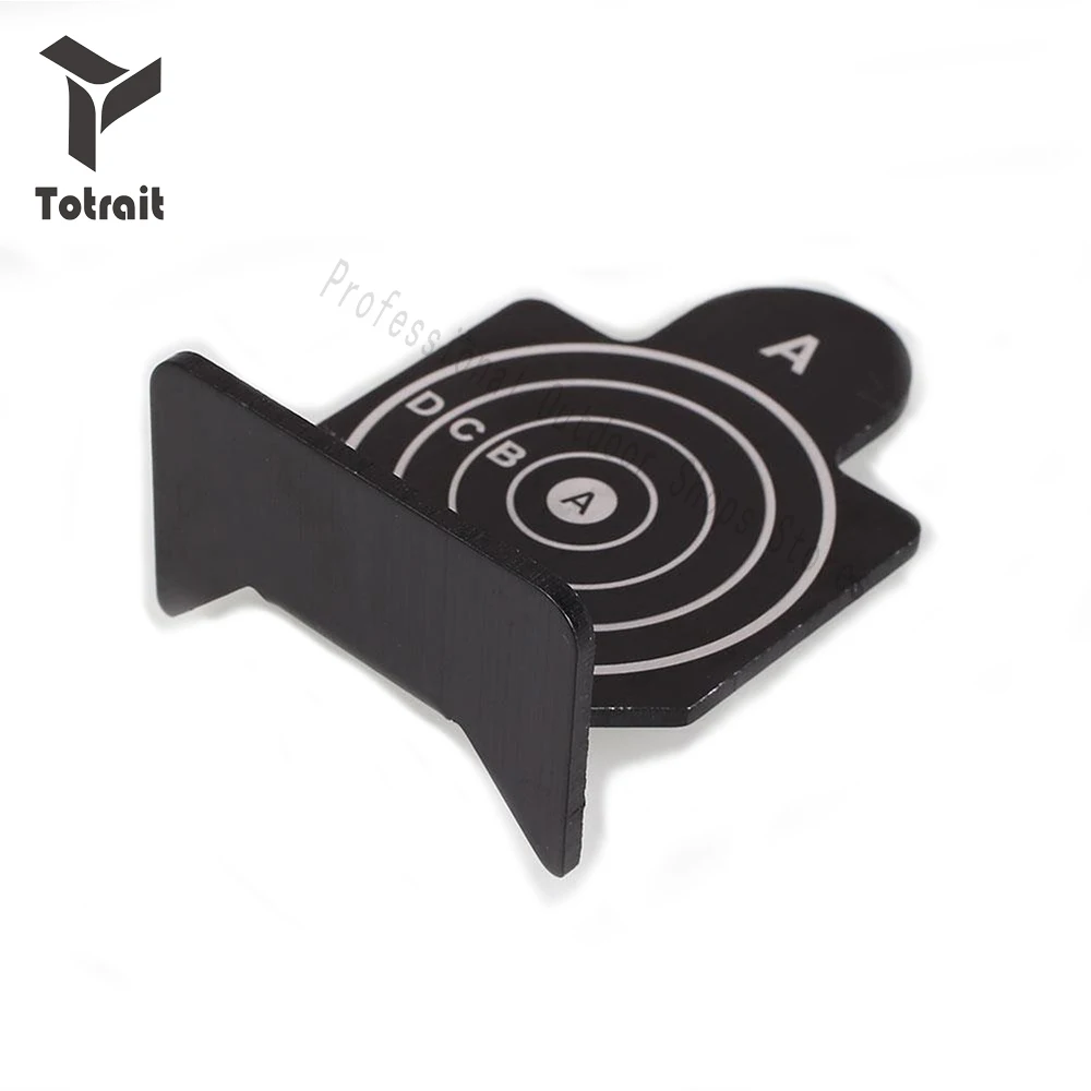 TOtrait Airsoft Metal Shooting Target Set AEG GBB Rifle Pistol BB Gun