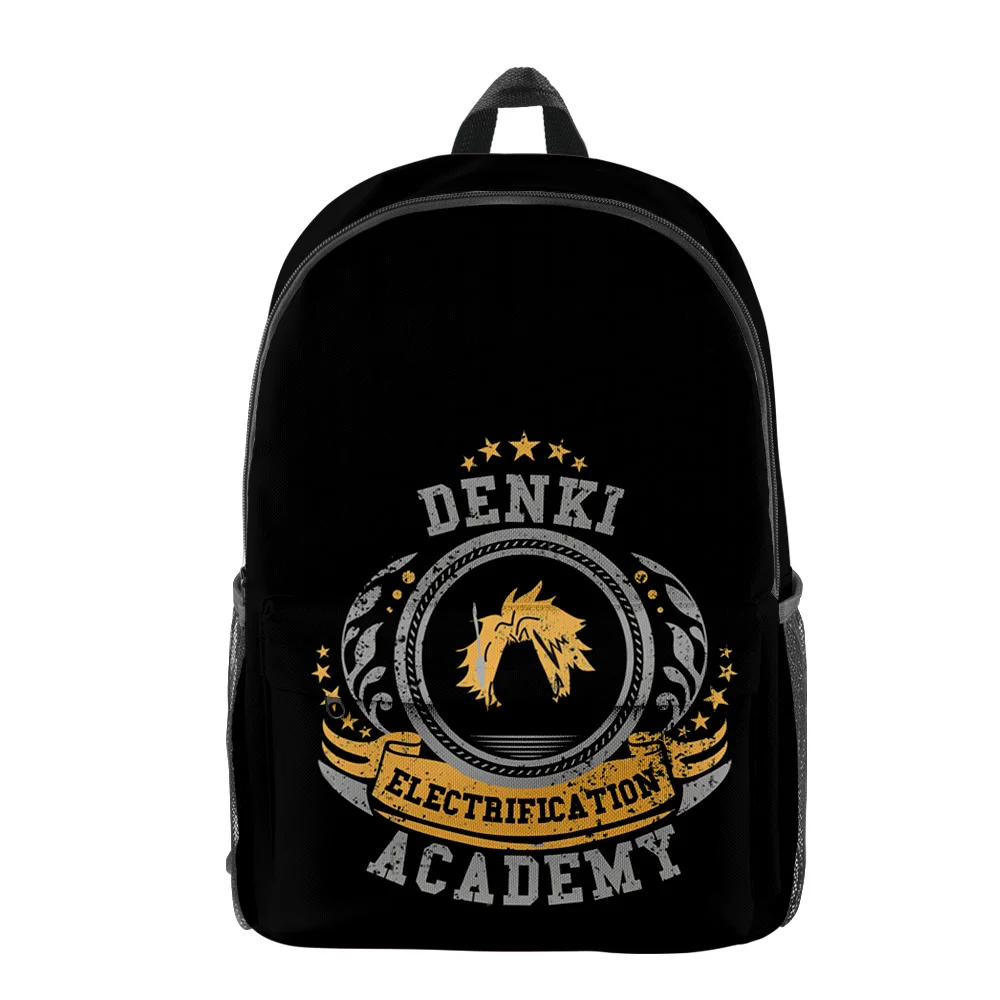 Nidaly My Hero Academia Kaminari Denki Backpack Travel Daypack College Computer Bag for Womens Mens