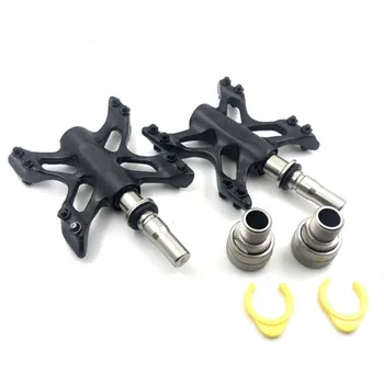 

Folding bicycle ultralight pedal carbon for brompton bicycle quick disassembly pedal hollow 2 specifications