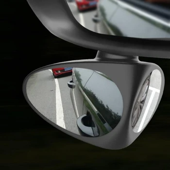 

2 in 1 Adjustable Wide Angle Car Mirror Convex Rear View Monitor