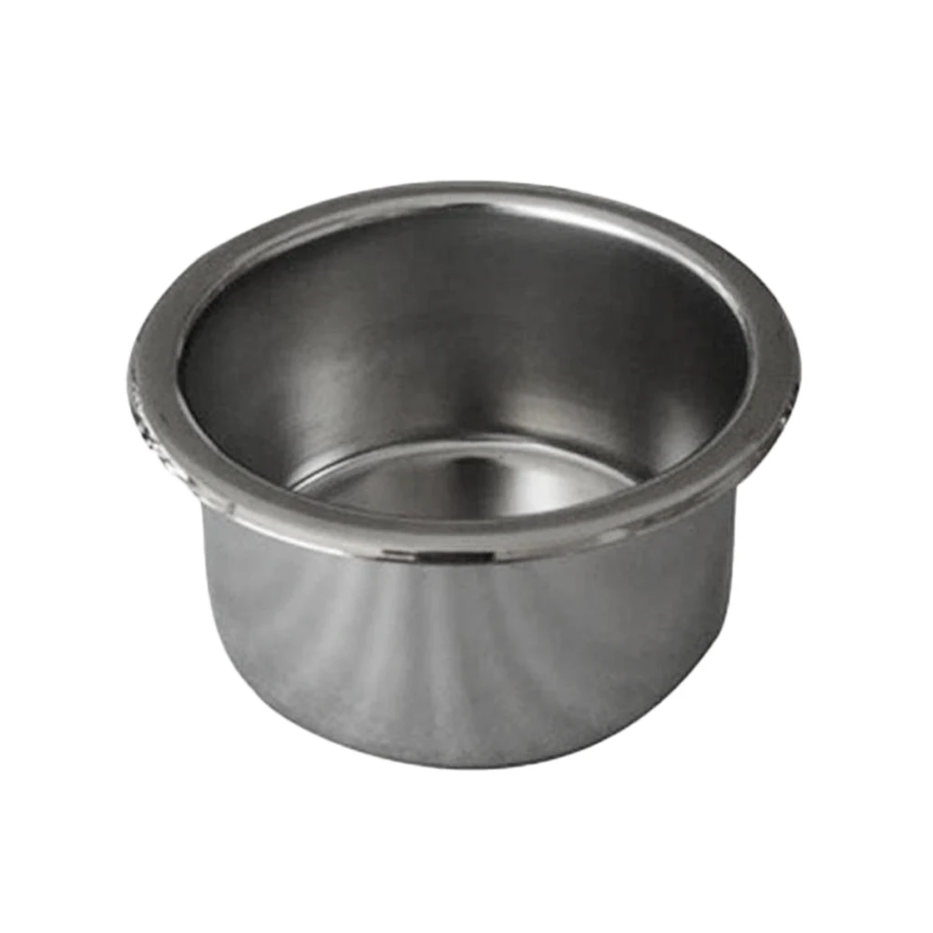 316 Stainless Steel Drop-in Drink Cup Holder For Marine Boat Car Universal