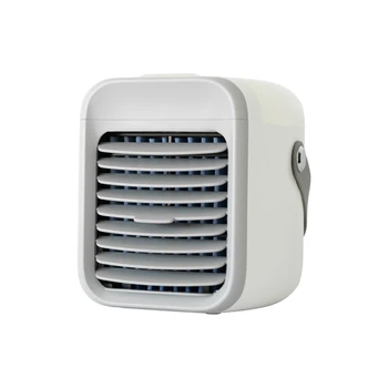 

USB Portable Air Conditioner Air Cooler Humidifier Purifier 7 Color LED Lamp Cooling Fan