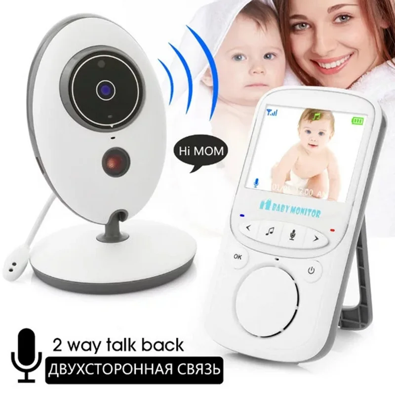 

2.4 Inch Wireless LCD Video Nanny Baby Monitor IR Baby Camera Temperature Monitoring Baby Monitors Electronic Phone Vigilabebes