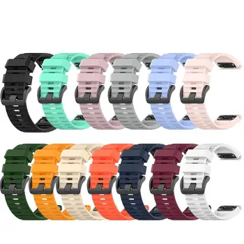 

Sport Watch Band Strap Soft Breathable Silicone Replacement Wristband for Garmin TACTIX DELTA