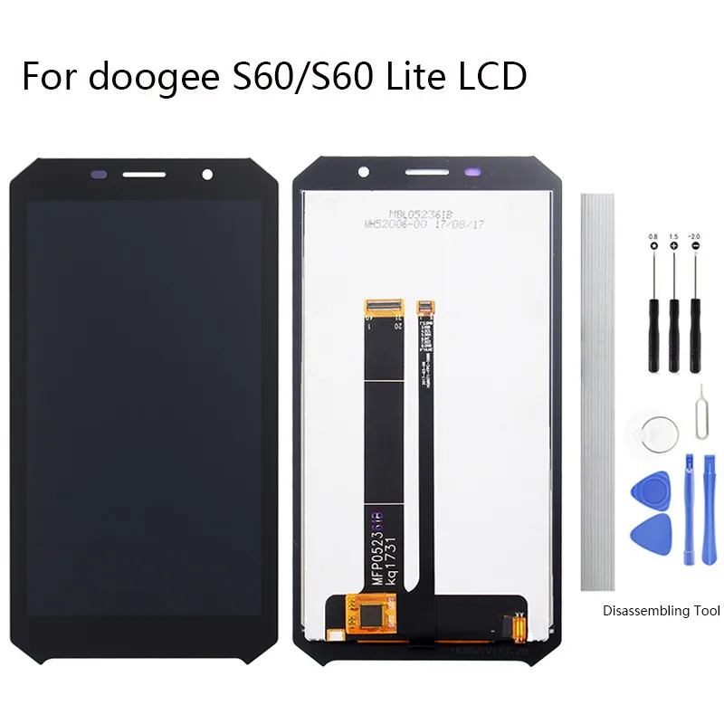 Оригинальный ЖК-дисплей для DOOGEE S60 LCD дисплей и фотоэлемент Lite 5 2 &quotx P |