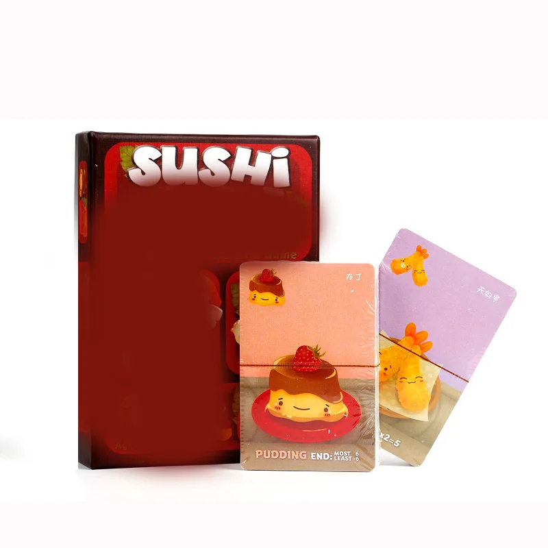 Sushi basic /Party Board Game 2-5 Players For Family/Party/Gift Best Gift Funny Card Game Entertainment Supplies
