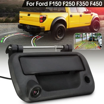 

Rear View Backup Camera Set With Tailgate Handle 170 Degree IP67 Waterproof For Ford F150 F250 F450 2005-2014