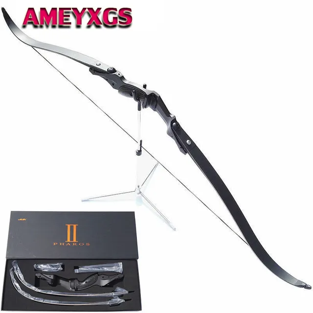  US $355.51 60Lbs Archery Recurve Takedown Longbow Right Hand Handle 190FPS Outdoor Shooting 