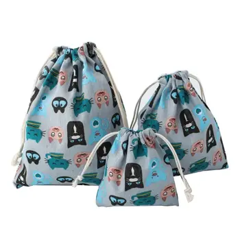 

Owls Pattern Drawstring Portable Travel Storage Shoes Bag Organizer Pouch Packing Gift Bags