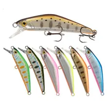 Heavy Minnow Sea Fishing Lures Wobblers Lucky Pilker Lures For Fishing 38mm 2.5g Joins Crankbait Jerkbait 3*Tackle Hook Bait