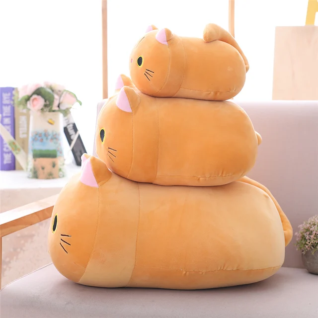 Surakey Lapin en Peluche, Oreiller en Peluche Plat Mignon Animal Coussin,  Kawaii Jouet en Peluche Coussins de canapé Super Doux, pour décoration de  la