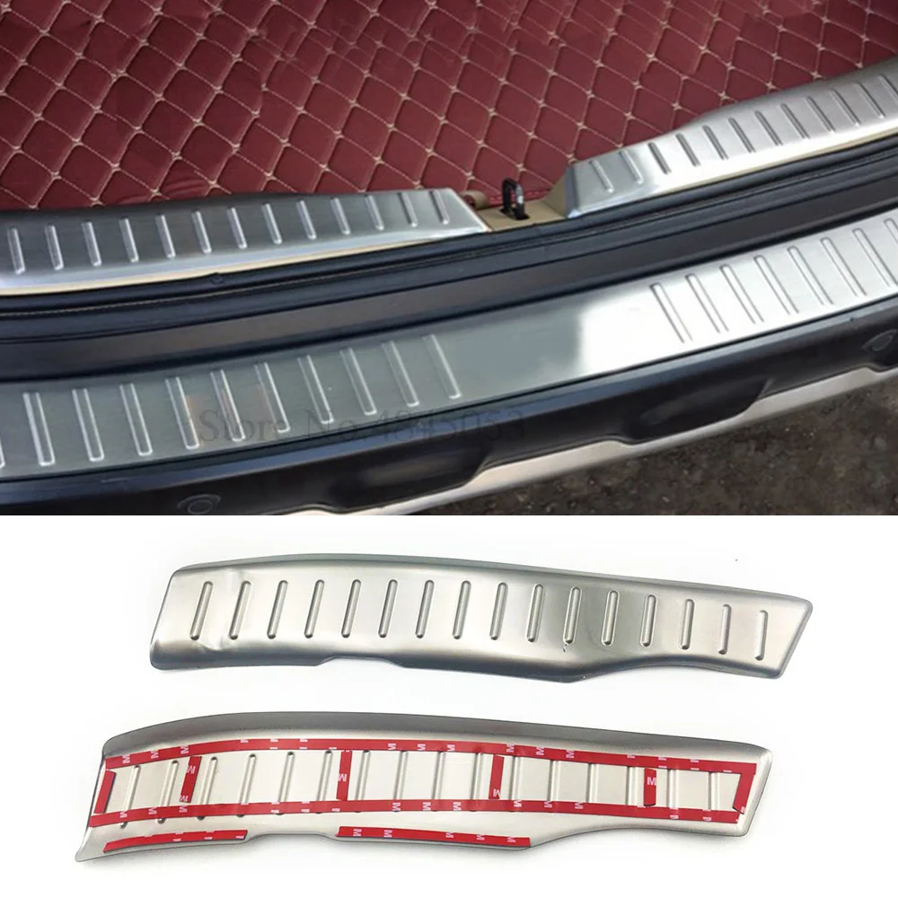 For-Honda-CR-V-CRV-2007-to-2011-Stainless-Steel-Inner-Rear-Bumper-Protector-Inside-Door