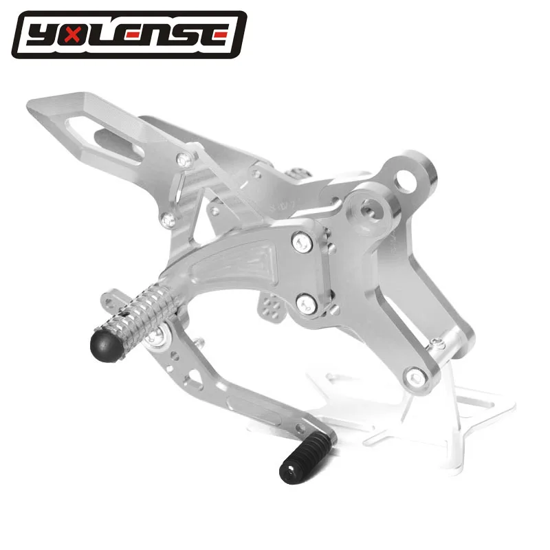 CNC алюминиевый Мотоцикл Регулируемые задние наборы сзади подножки для Honda CBR190 CBR 190
