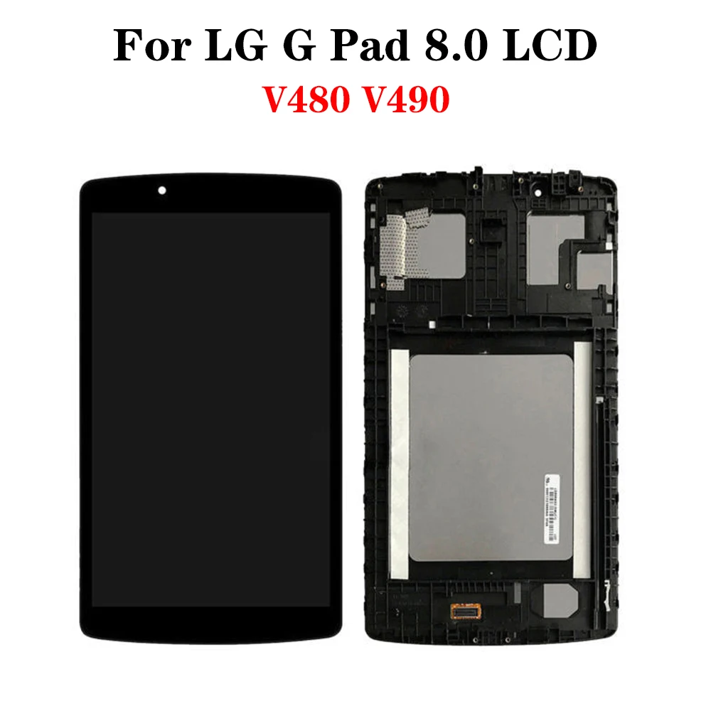 Оригинальный ЖК-дисплей для LG G Pad 8 0 V480 V490 матричный сенсорный экран дигитайзер