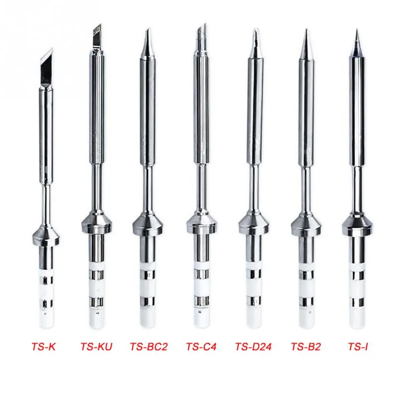 

1 Piece Mini Digital LCD Soldering Soldering Iron Soldering Accessory Soldering Tip 105mm For TS100 mini soldering station