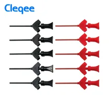 

Cleqee SMD IC Testing Hook mini Logic Analyzer Grabber Internal Spring probes clips jumper connect Dupont Test Lead Accessory