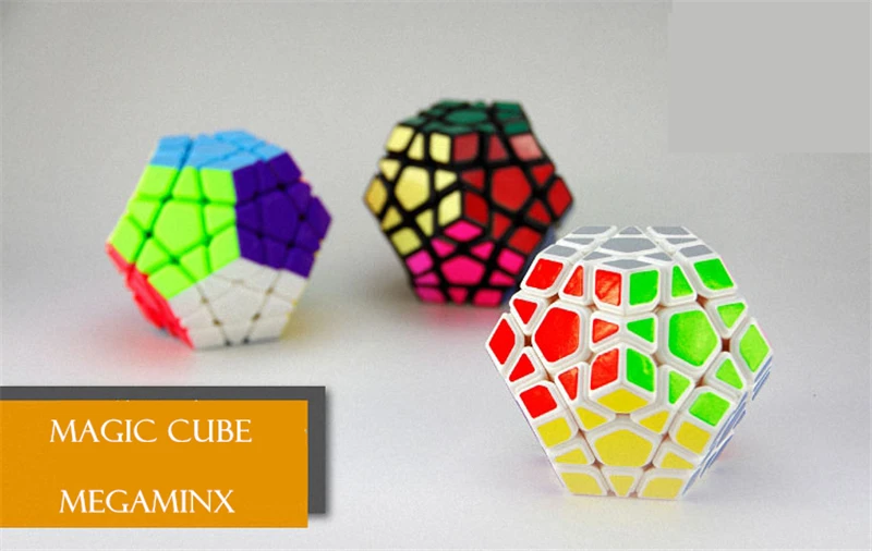 Пластиковый магический куб Megaminx, скоростные игрушки для детей, мини крученая игрушка, 12 сторонний кубик, новинка, Cubo Stress Cubo Magico, профессиональный пазл EE50MF