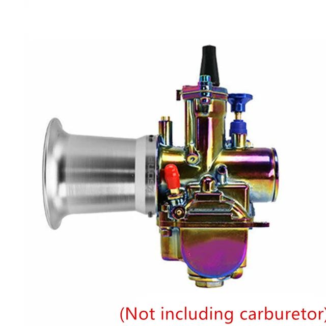 55mm Carburetor Air Filter Wind Horn Cup Velocity Stacks For 32 34mm Blue 55mm Carburetor Air Filter Wind Horn Cup Velocity Stacks For 32 34mm Blue