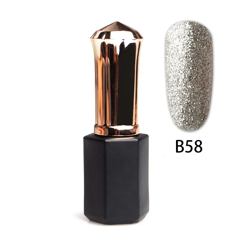 Гель-лак Monasi, 15 мл, Базовое покрытие, Гель-лак для ногтей, основа и верхнее покрытие, УФ-праймер, впитывающий акриловый гель Esmaltes, прозрачный более плотный гель - Цвет: B58