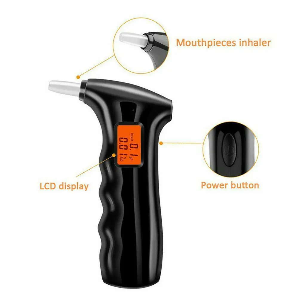 2020 Профессиональный Алкотестер быстрого реагирования с ЖК дисплеем алкотестер