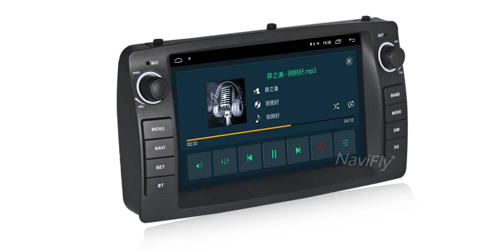 Cheap Navifly Android 9 Car DVD Player For Toyota Corolla E120 BYD F3 2000 2005 2006 Radio Multimedia Head Unit FM AM Stereo GPS 2+32G 21