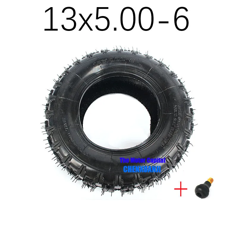 Горячая супер хорошее качество 13x5. 00-6 бескамерные шины подходит ATV QUAD Bike Gokart скутер мини-багги косилка снегоочиститель шины
