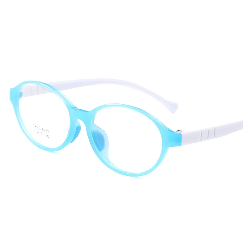 Детские прозрачные очки для конкурсов красоты для маленьких девочек мальчиков масте поддельные очки ботаника для костюм очки - Цвет оправы: blue white