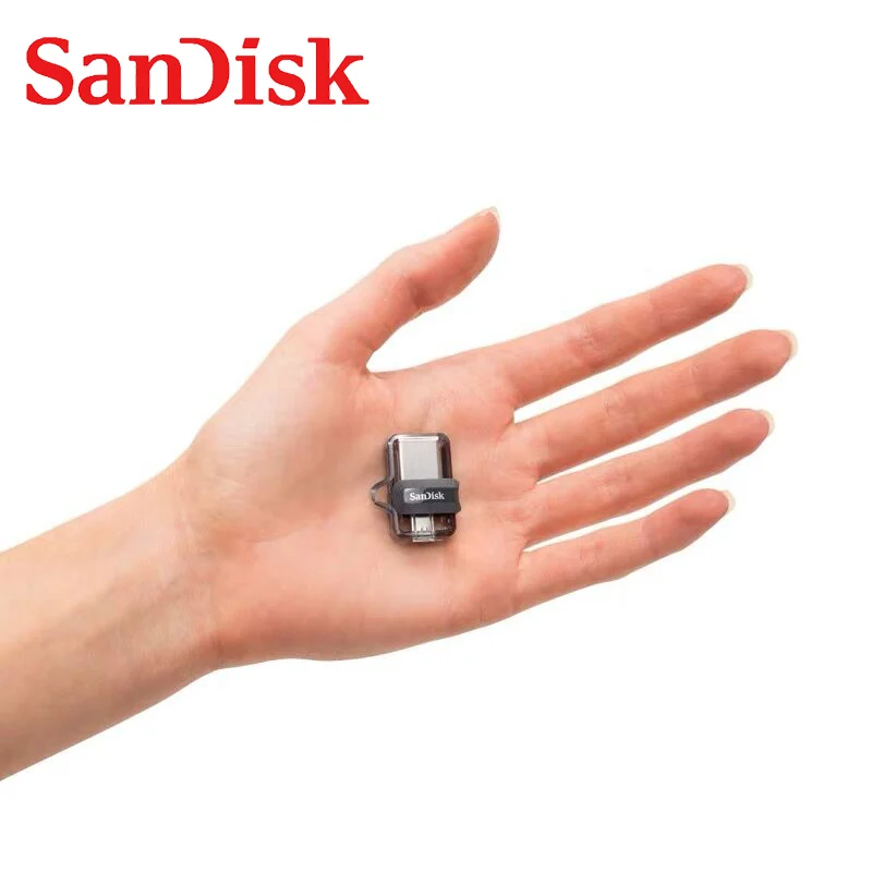 SanDisk 3,0 USB OTG флэш-накопитель 128 Гб 64 ГБ 32 ГБ 16 ГБ флеш-накопитель карта памяти флеш-накопитель U диск для ПК/Android Micro