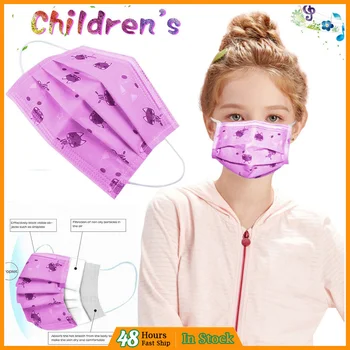 

Mascarilla desechable Disposable Anti-stof Veilig Ademend 3-Ply Masks Anti-Dust masques With Elastic Earloop Kids Mascarillas