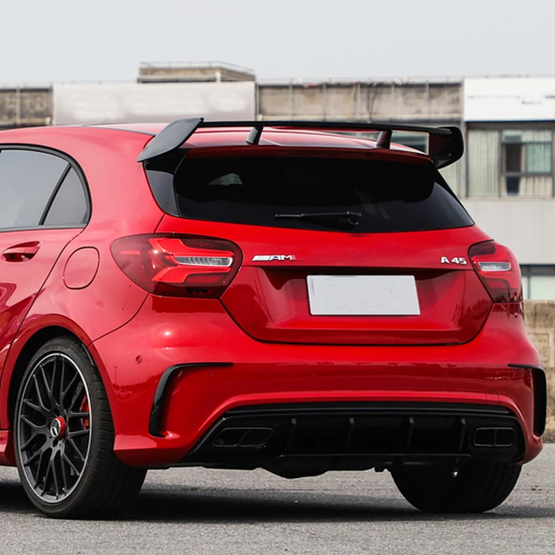 Для Mercedes Benz A класс W176 A160 A180 A200 A250 A45 AMG хэтчбек 5 дверей 2013 2018 АБС пластик