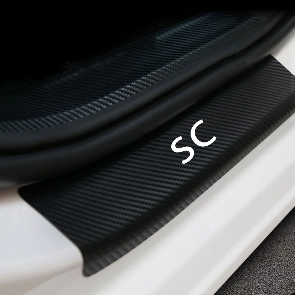 Наклейка на порог автомобильной двери для Lexus SC украшение из углеродного волокна
