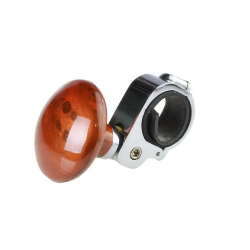 Car Auto Steering Wheel Spinner Handle Knob Booster Aid Ball Turner-Red