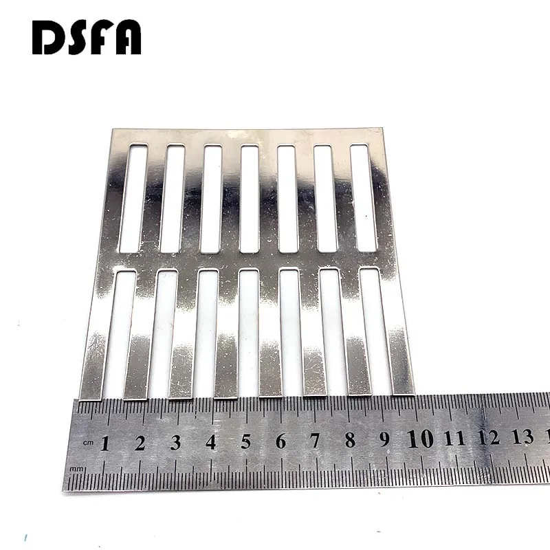 Квадратный круглый Слив для пола DSFA чехлы ванной комнаты серебристого цвета