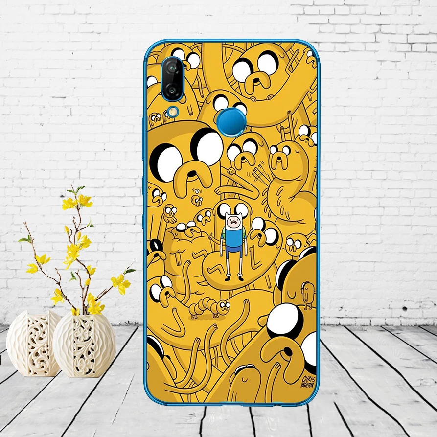 02DD время приключений милый Beemo BMO Джек Финн Lumpy чехол для Huawei P9 P10 P20 P30 Lite mate 10 20 PRO lite p smart чехол