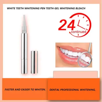 

Hot Sale 1 pcs Portable White Teeth Whitening Pen Gel White Teeth Remove Stains Oral Hygiene Whitening Dental Tools