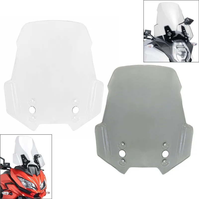 Экран ветровой передний для KAWASAKI Versys 650 1000 KLE650 ABS 2015 2020 KLZ1000 2012 2020|Козырьки от ветра
