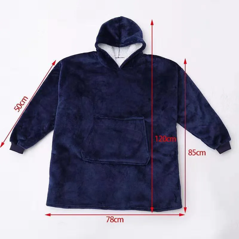 Blanket with Sleeves Women Oversized Hoodie Fleece Woemen Hoodies Sweatshirts Giant TV Blanket Wint