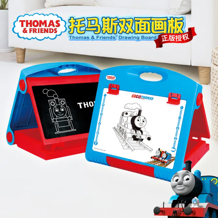 

Hui Cheng Children Double-Sided Thomas Sketchpad Educational Doodle Magic Wonderful Sketchpad Toy Birthday Gift