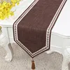 Proud Rose Simple Linen Table Flag Bed Runner Tablecloth Tea Table TV Cabinet Cover Cloth Custom ► Photo 3/6