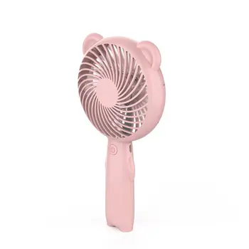 

Mini USB Rechargeable Handheld Fan Portable With Base Home Student Portable Desktop Office Fan Outdoor
