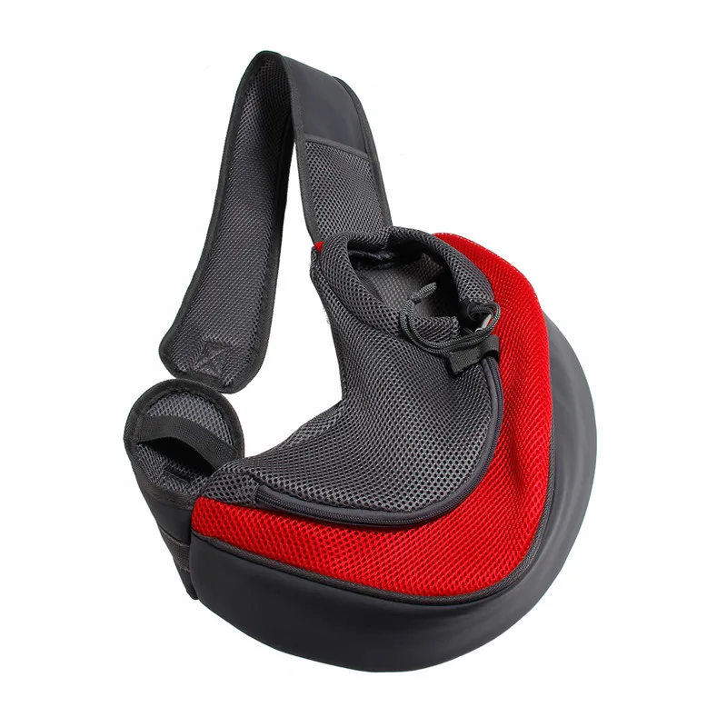 Pet Puppy Carrier Открытый Путешествия собака сумка сетка полиэстер один комфорт Слинг Сумка Tote Сумка